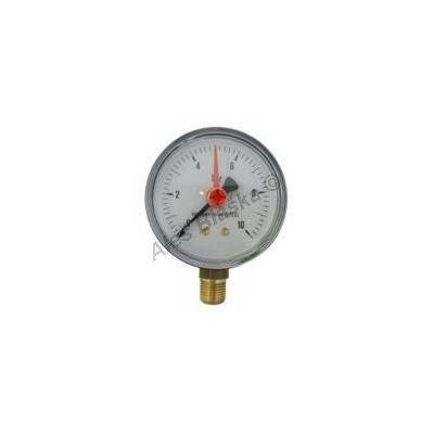 Manometr spodní vývod rozsah 0-10 bar - tlakoměr
