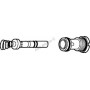 A2504 mechanismus pedálových směšovacích ventilů RIVER (kompletní) R560, R562 (náhradní díly pedálový ventil)