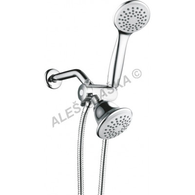 Sprchový SET 89101 - držák s přepínačem, koncovka, hadice