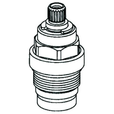Náhradní kuželka pro zahradní ventil (kohout) ozdobný (okrasný) s připojením na hadici (drak,RETRO)